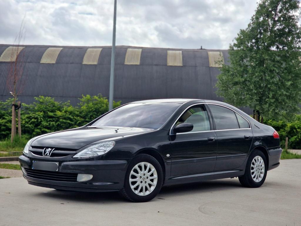 Peugeot 607 2.2 Benzine Automaat – 086.000 km – GEKEURD, Auto's, Peugeot, Automaat, Beige, Beige, Leder