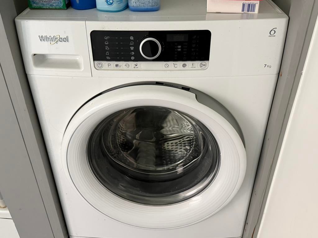 Whirlpool wasmachine 7kg, Ophalen, Gebruikt