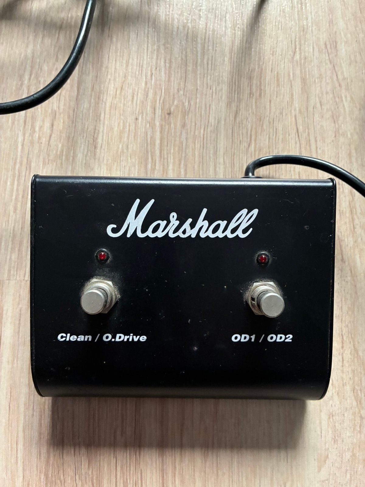 Marshall versterker voetswitch pedal, Muziek en Instrumenten, Ophalen of Verzenden, Gebruikt