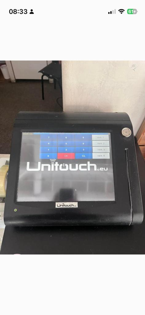 Caisse enregistreuse Unitouch, Enlèvement