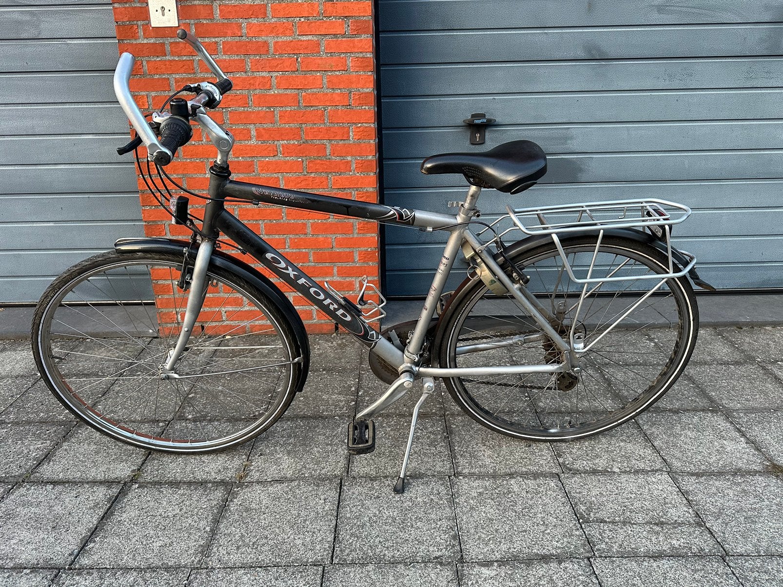 Herenfiets Oxford, Velgrem, Versnellingen, Zo goed als nieuw, 53 tot 57 cm