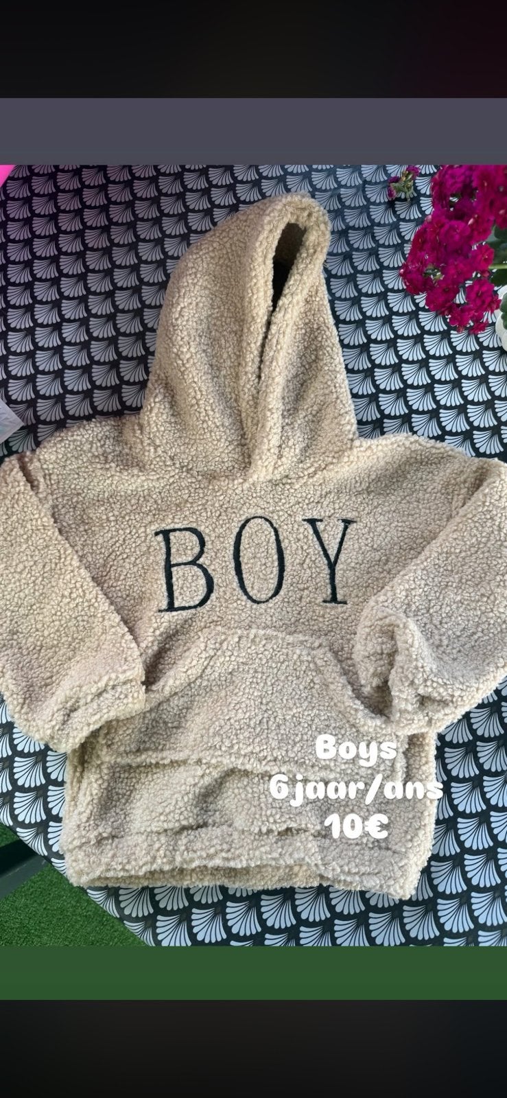 Trui in fleece voor jongens nieuw 6 jaar, Enfants & Bébés, Vêtements enfant | Taille 116, Envoi, Neuf, Garçon, Pull ou Veste