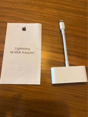 Apple Lightning to VGA Adapter, Ophalen, Zo goed als nieuw