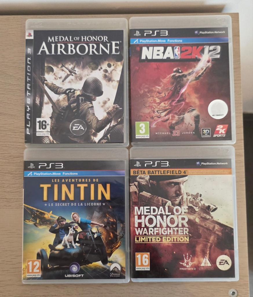 Pack van 9 PS3-games - Fr, Avontuur en Actie, Online, Gebruikt, Ophalen of Verzenden