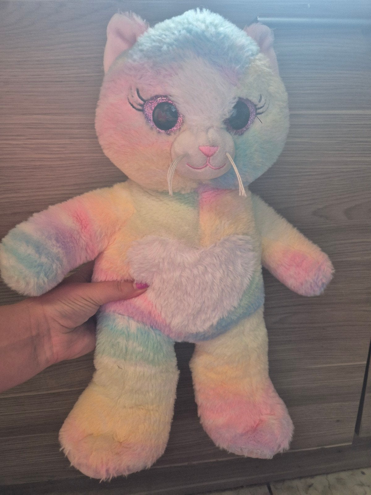 knuffel poes, Ophalen