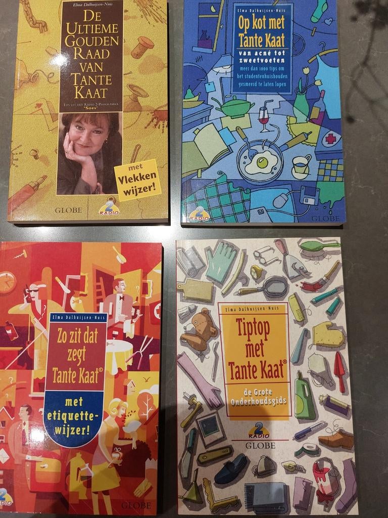 Boeken tante Kaat, Ophalen
