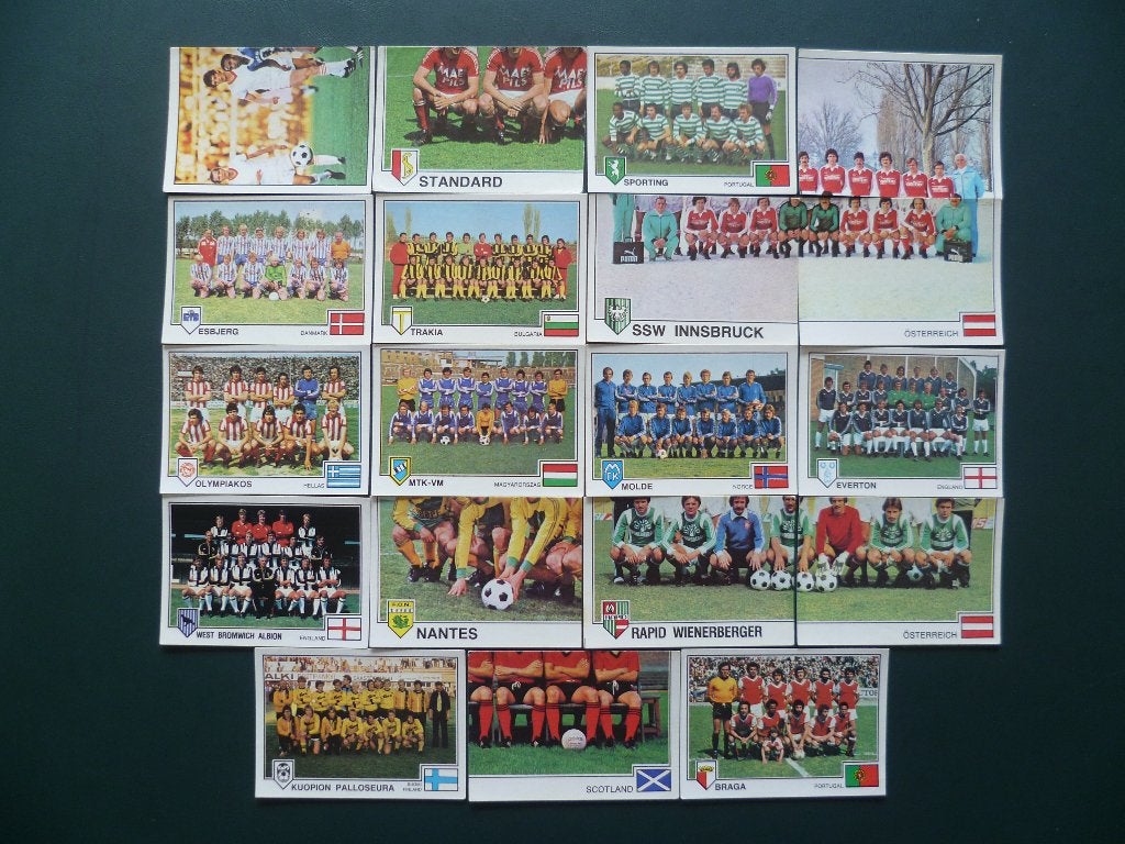 Panini Euro Football 79 1979 stickers plaatjes voetbal x 19, Collections, Collections Autre, Comme neuf, Enlèvement ou Envoi