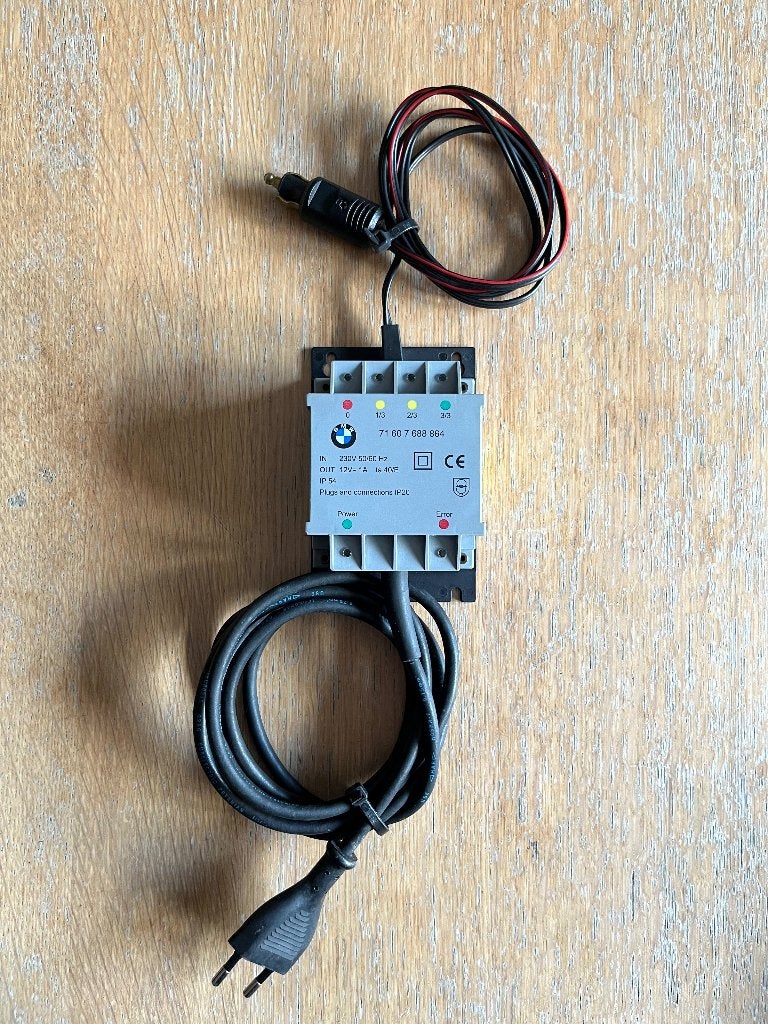 BMW druppellader - acculader., Ophalen of Verzenden, Gebruikt