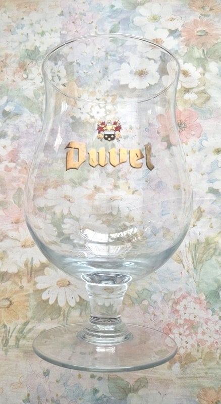 Duvel glas 'klein wapenschild' 3 Liter, Enlèvement ou Envoi, Verre à bière