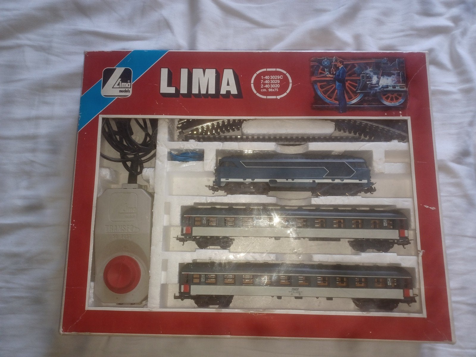 2 x oude lima trein set., Enlèvement ou Envoi, Lima