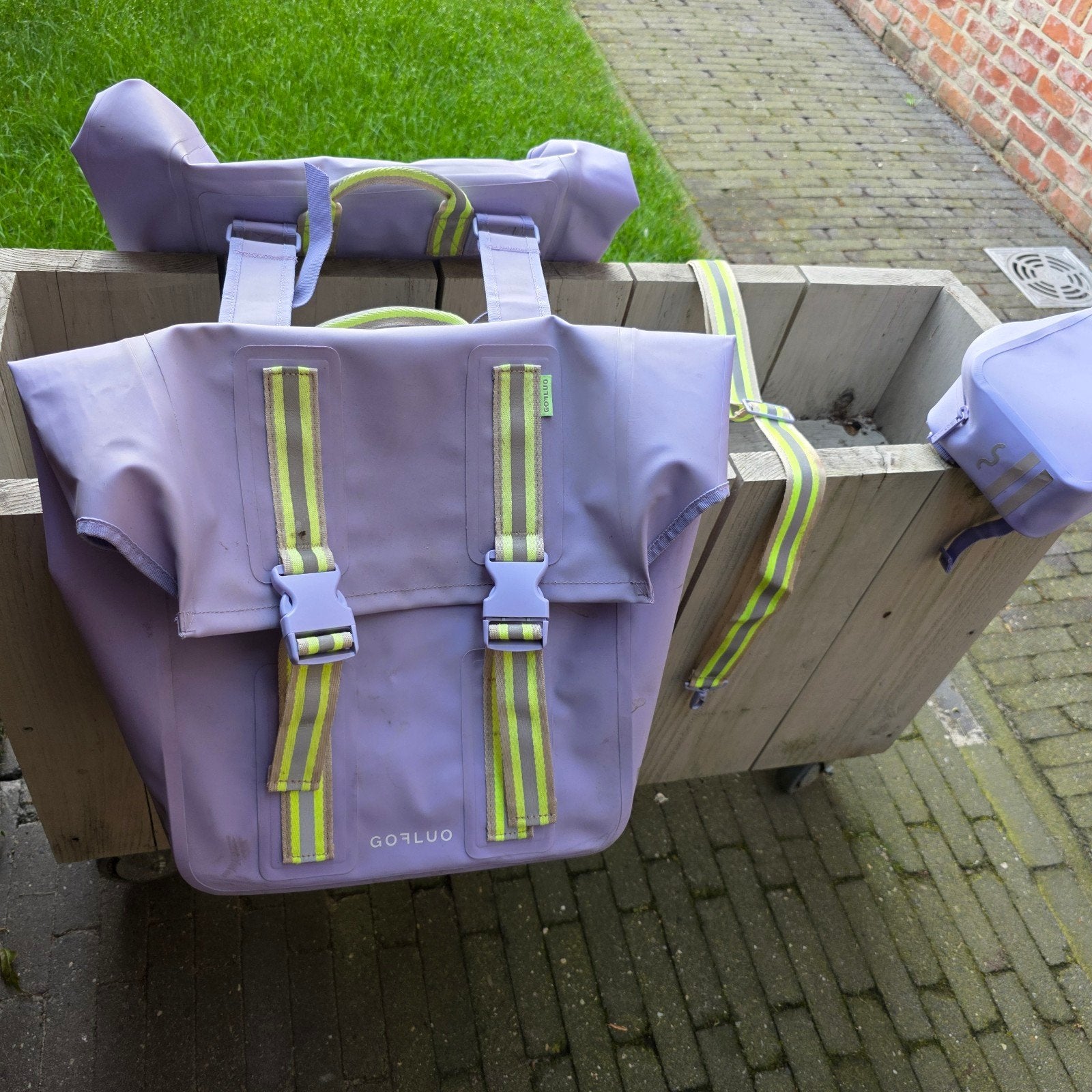 Gofluo - set fietszakken, Fietsen en Brommers, Ophalen