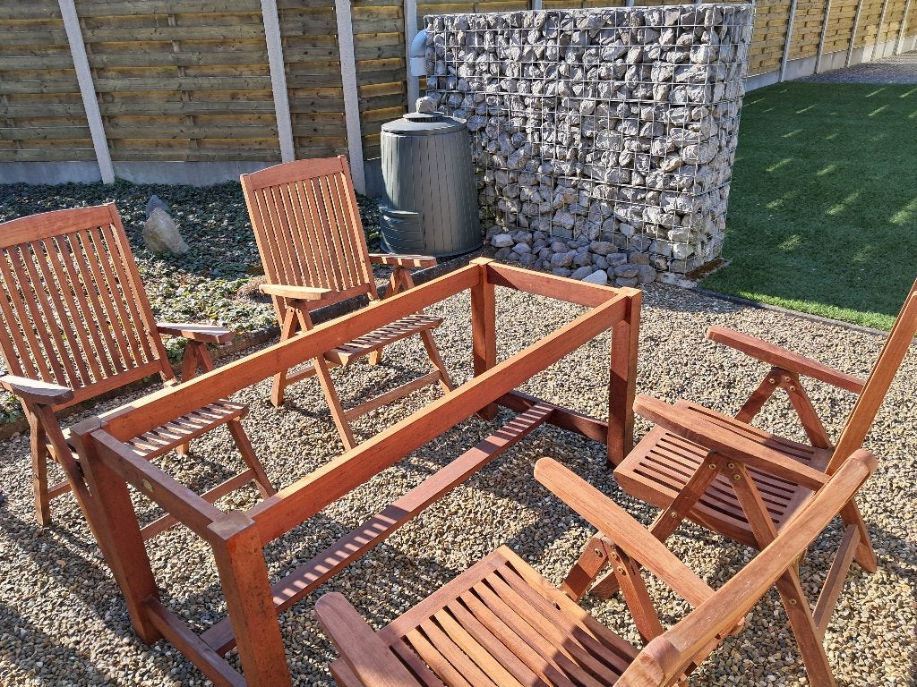 set de jardin, Chaise, Salons de jardin, Utilisé, Enlèvement