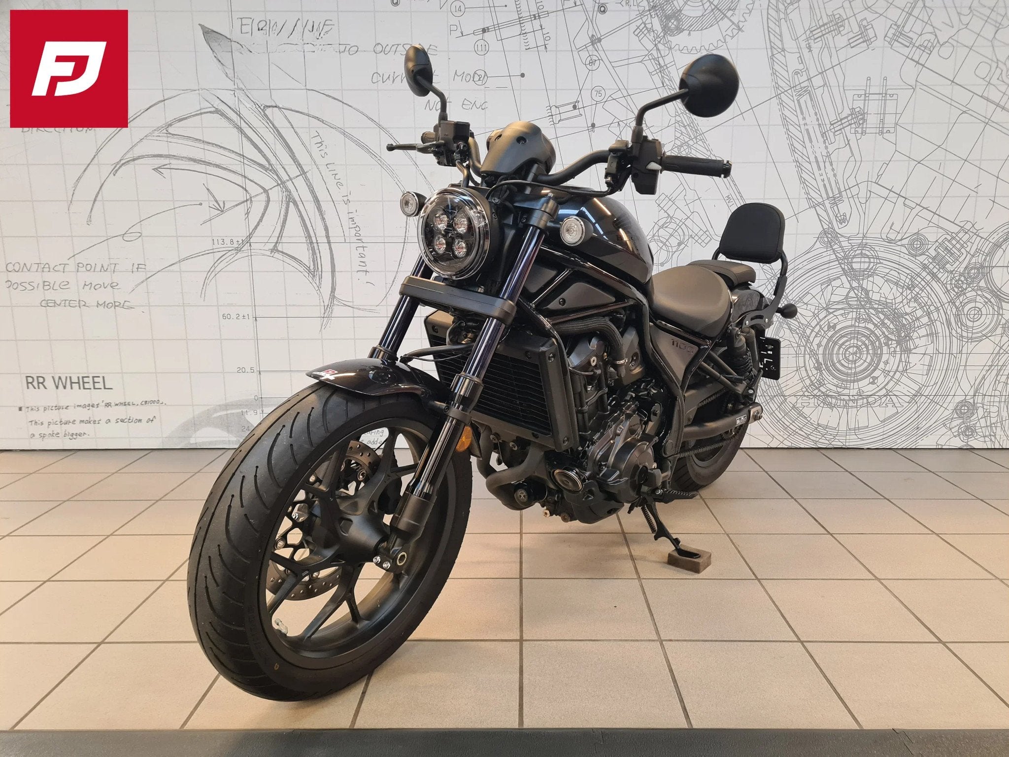 Honda CMX 1100 Rebel Dct (année de construction 2022), Motos, Entreprise, Plus de 35 kW, Chopper, 1100 cm³