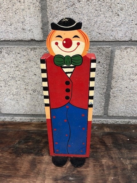 retro vintage houten pennendoos, Ophalen of Verzenden, Overige typen
