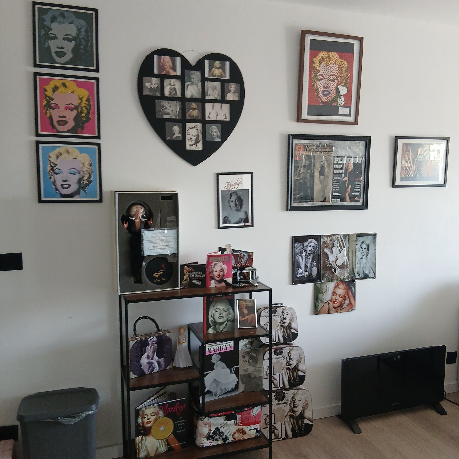 Kleine collectie marilyn monroe, Enlèvement