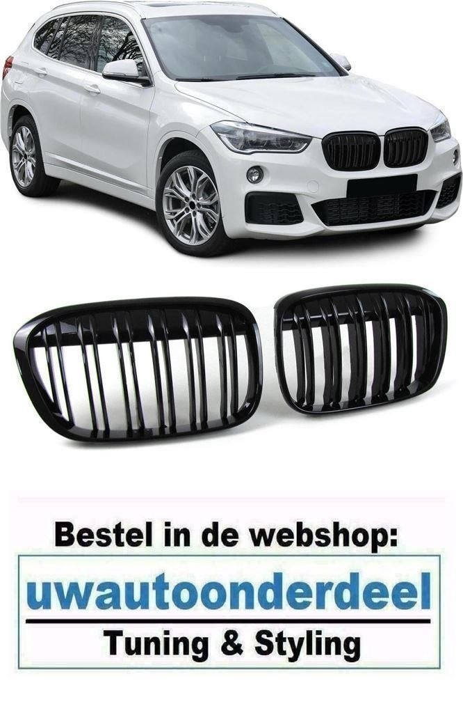 Glans Zwart M Look Grill Geschikt Voor Bmw X1 F48, Verzenden