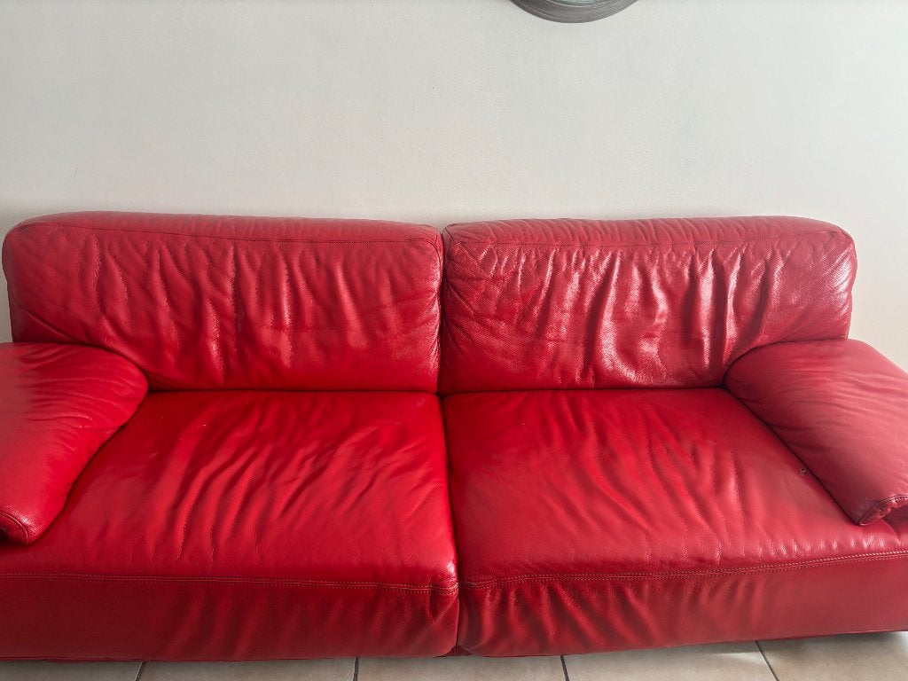 Lot de 2 ou séparé, Maison & Meubles, 150 à 200 cm, Enlèvement, Utilisé, Cuir