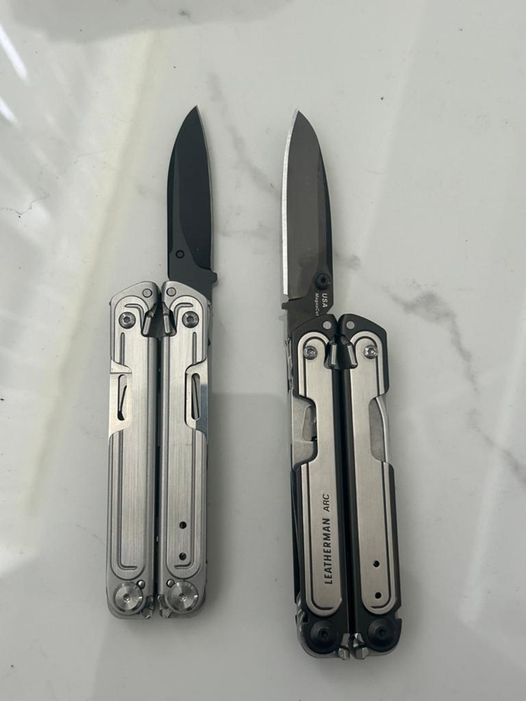 Zilverkleurige multitool. Leatherman Arc nine, Ophalen of Verzenden, Nieuw