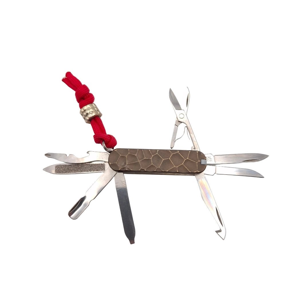 Minichamp personnalisé Victorinox Titanium — Grade A, Enlèvement ou Envoi, Comme neuf