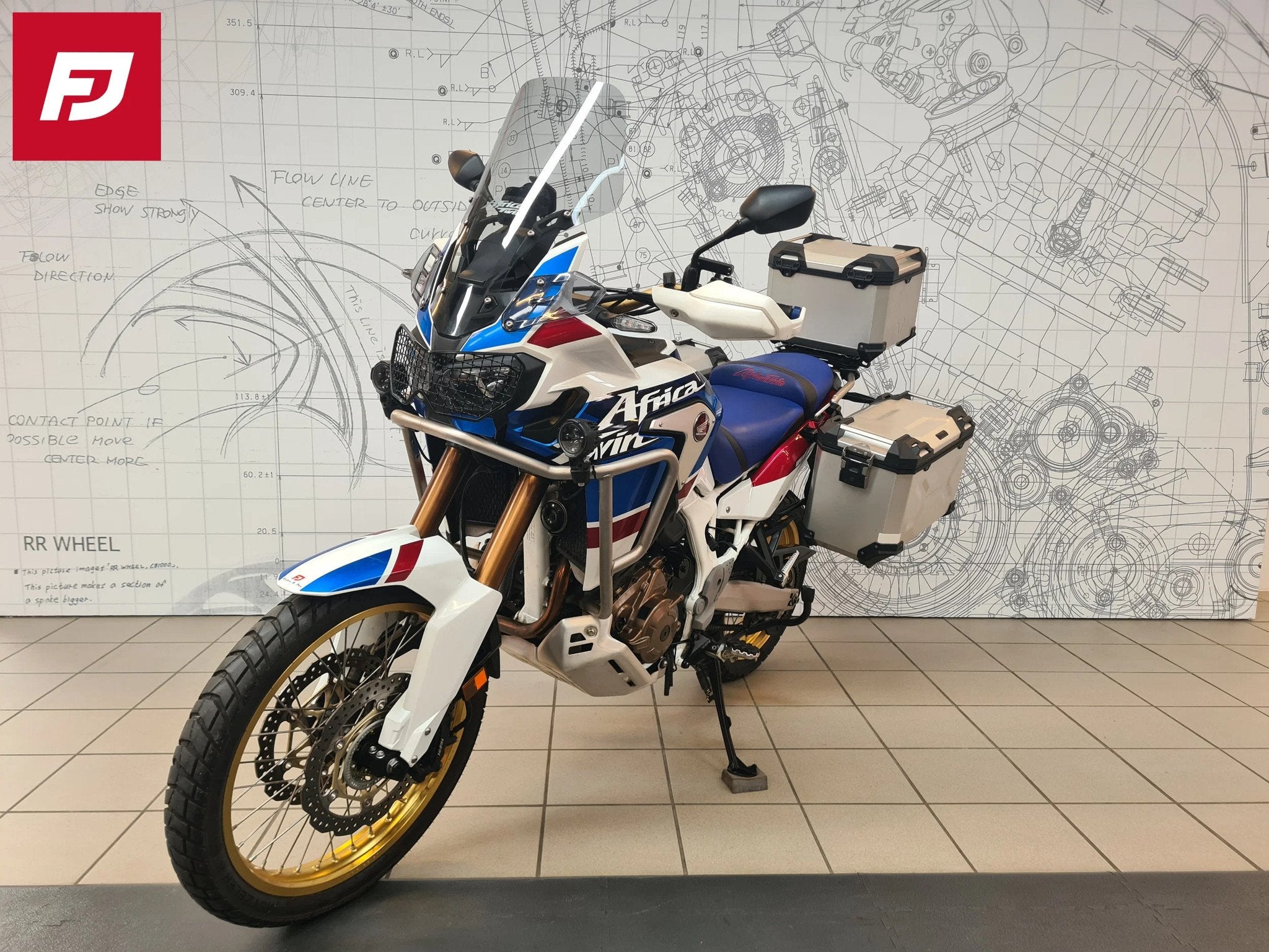 Honda Honda CRF 1000 Africa Twin Adventure Sport Dct, Motos, Entreprise, Plus de 35 kW, Autre, 1000 cm³