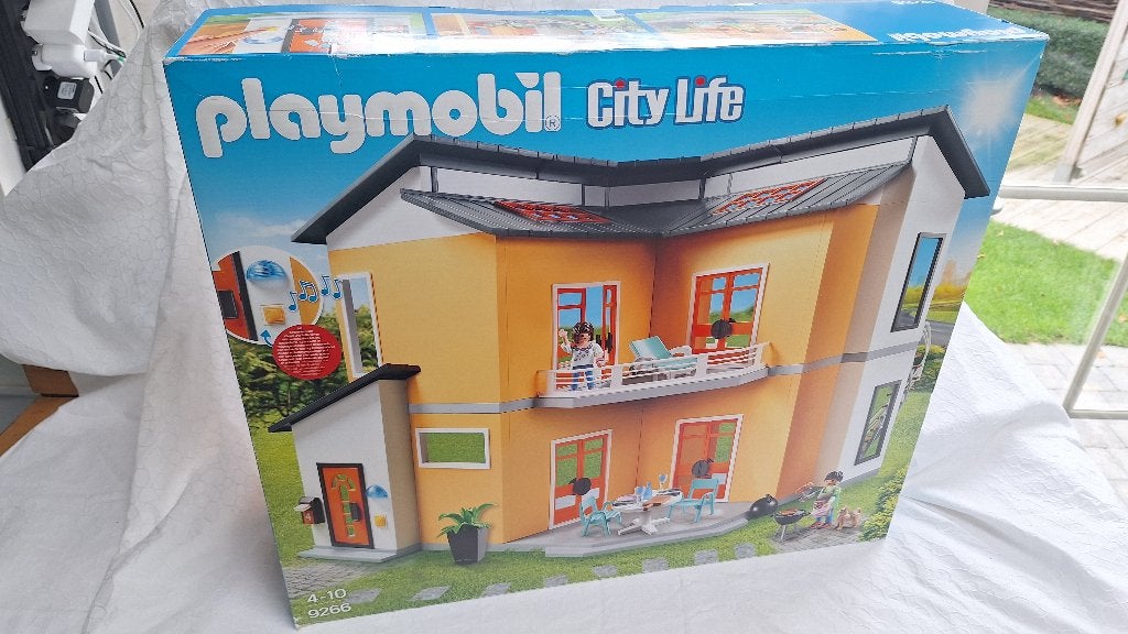 5 – Playmobil City Life Modern House 9266, Kinderen en Baby's, Speelgoed | Playmobil, Ophalen, Zo goed als nieuw