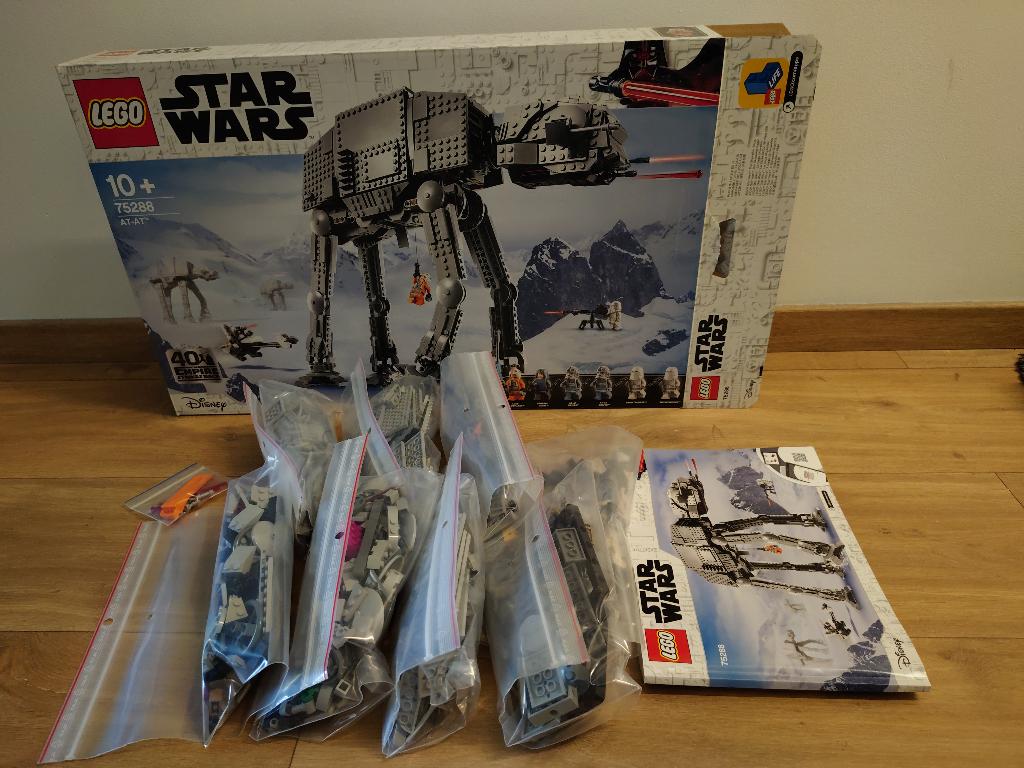 Lego AT-AT (75288), Star Wars, Lego, Ophalen of Verzenden, Zo goed als nieuw