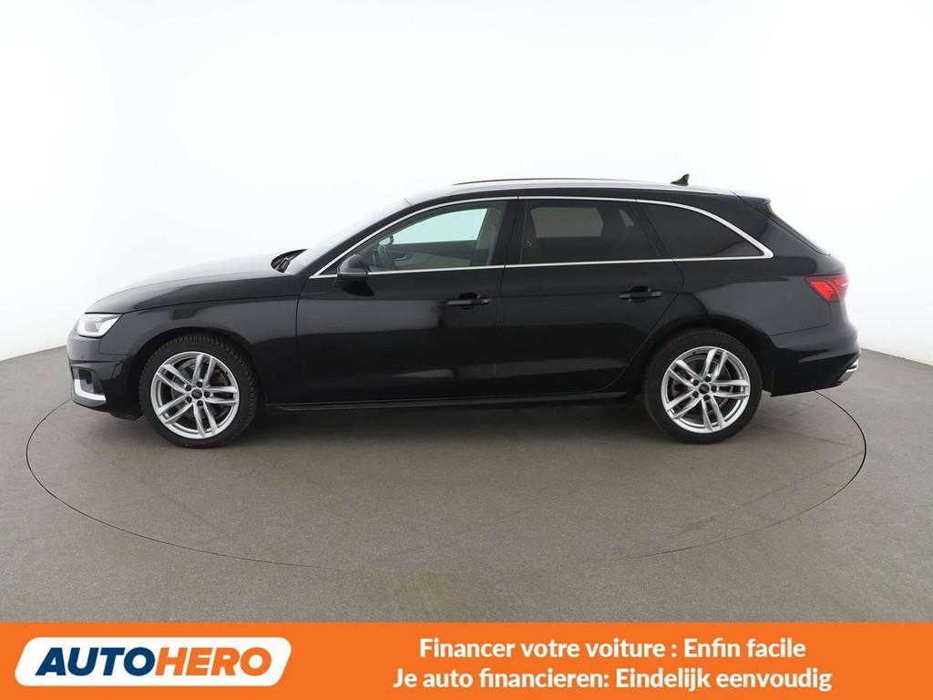Audi A4 35 TFSI Mild-Hybrid advanced (automatique), Cuir, A4, Noir, 5 portes