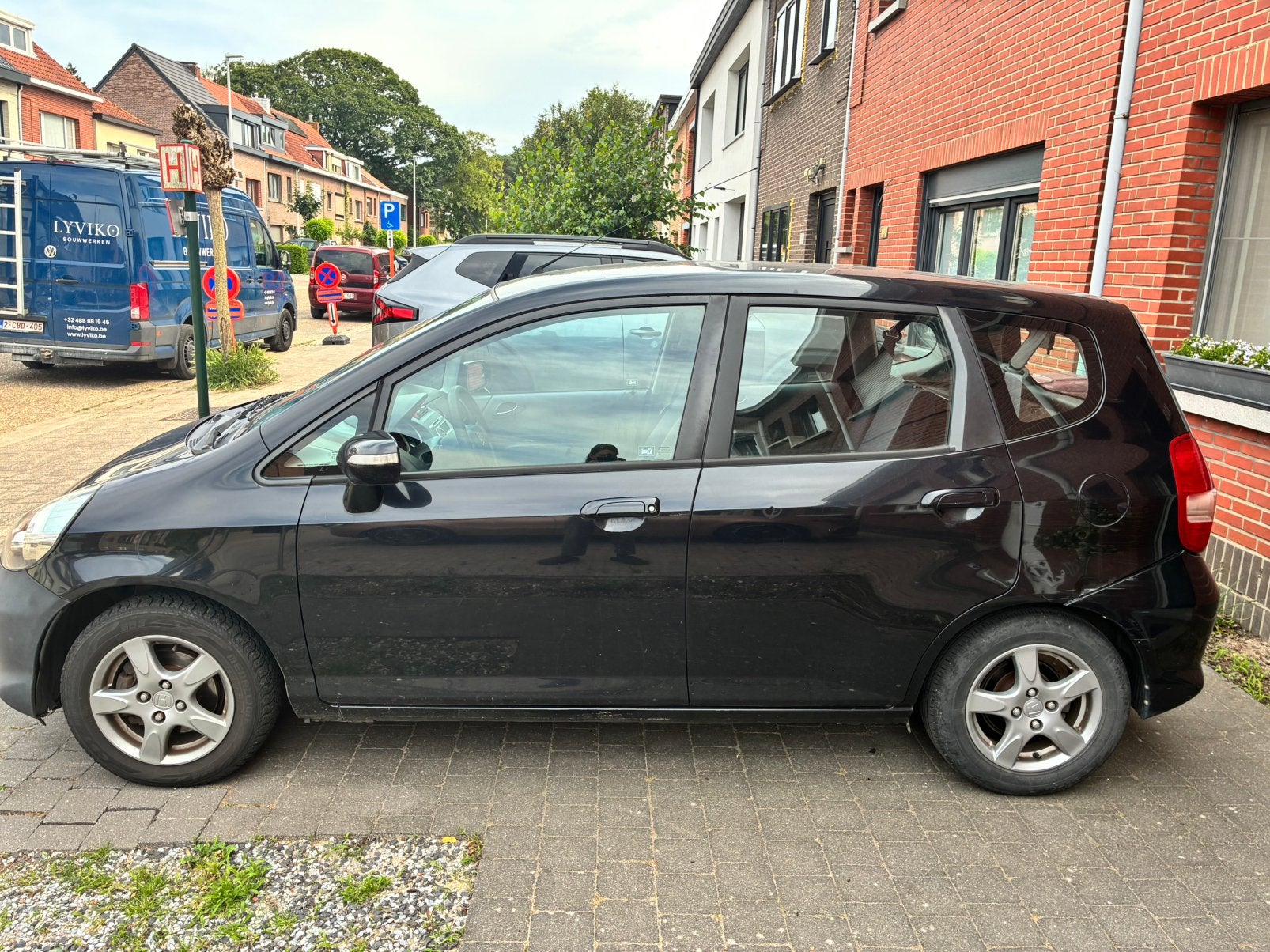 Honda Jazz, 4 zetels, Monovolume, Zwart, Zwart