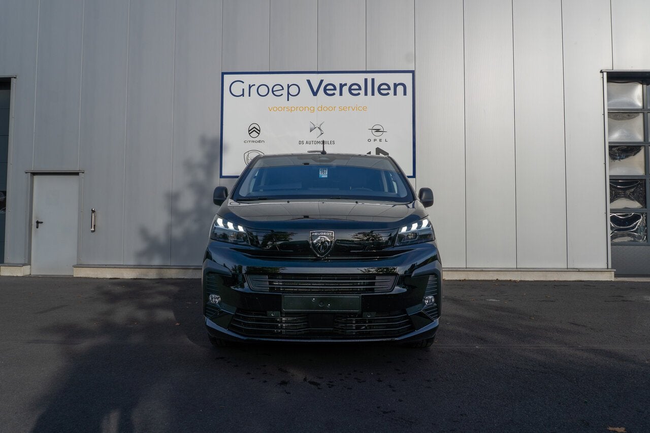 Peugeot Expert Dubbele Cabine 180PK *0km* LEDER - ADAPTIEVE, Auto's, 0 cilinders, 2199 cc, Zwart, Leder