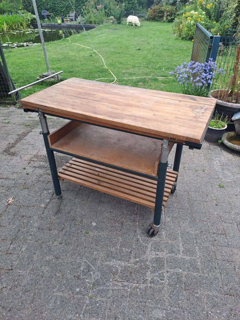 verstelbare  tafel, Hobby en Vrije tijd, Overige Hobby en Vrije tijd, Ophalen, Gebruikt