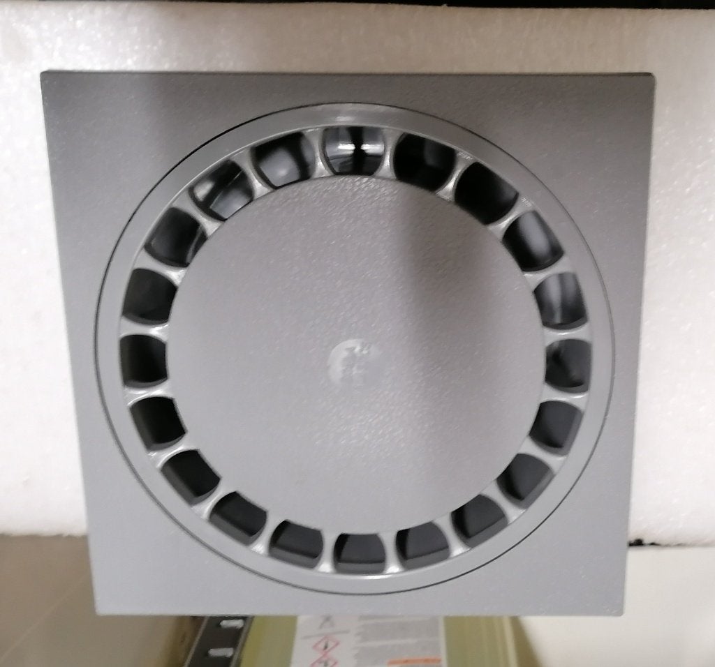 PVC klokput 20 X 20 cm met sluitdeksel, Doe-het-zelf en Bouw, Afvoer, Nieuw, Ophalen of Verzenden, PVC