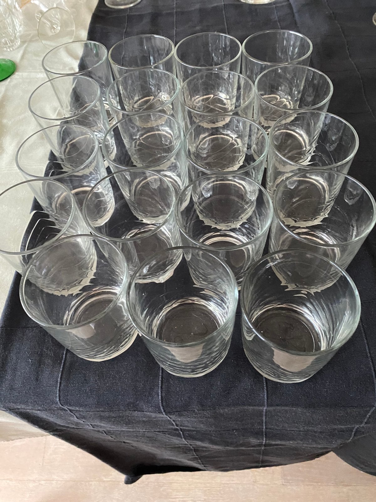 15 gelijke glazen frisdrank, Collections, Enlèvement, Comme neuf