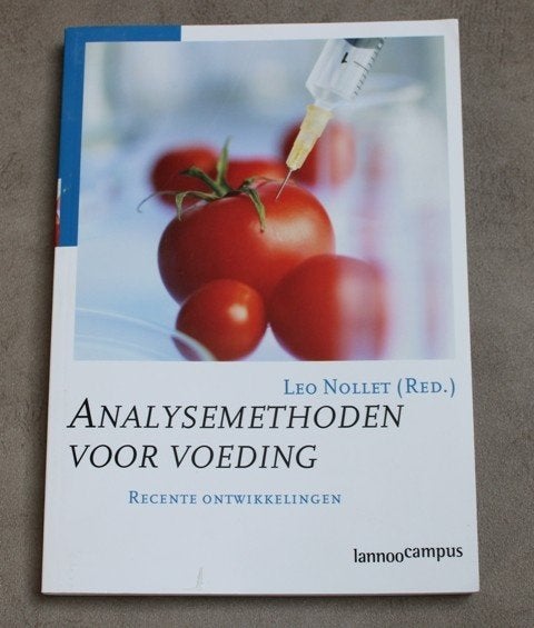 Analysemethoden voor voeding (Leo Nollet, Red.), Enlèvement ou Envoi, Utilisé, Leo Nollet, Sciences naturelles