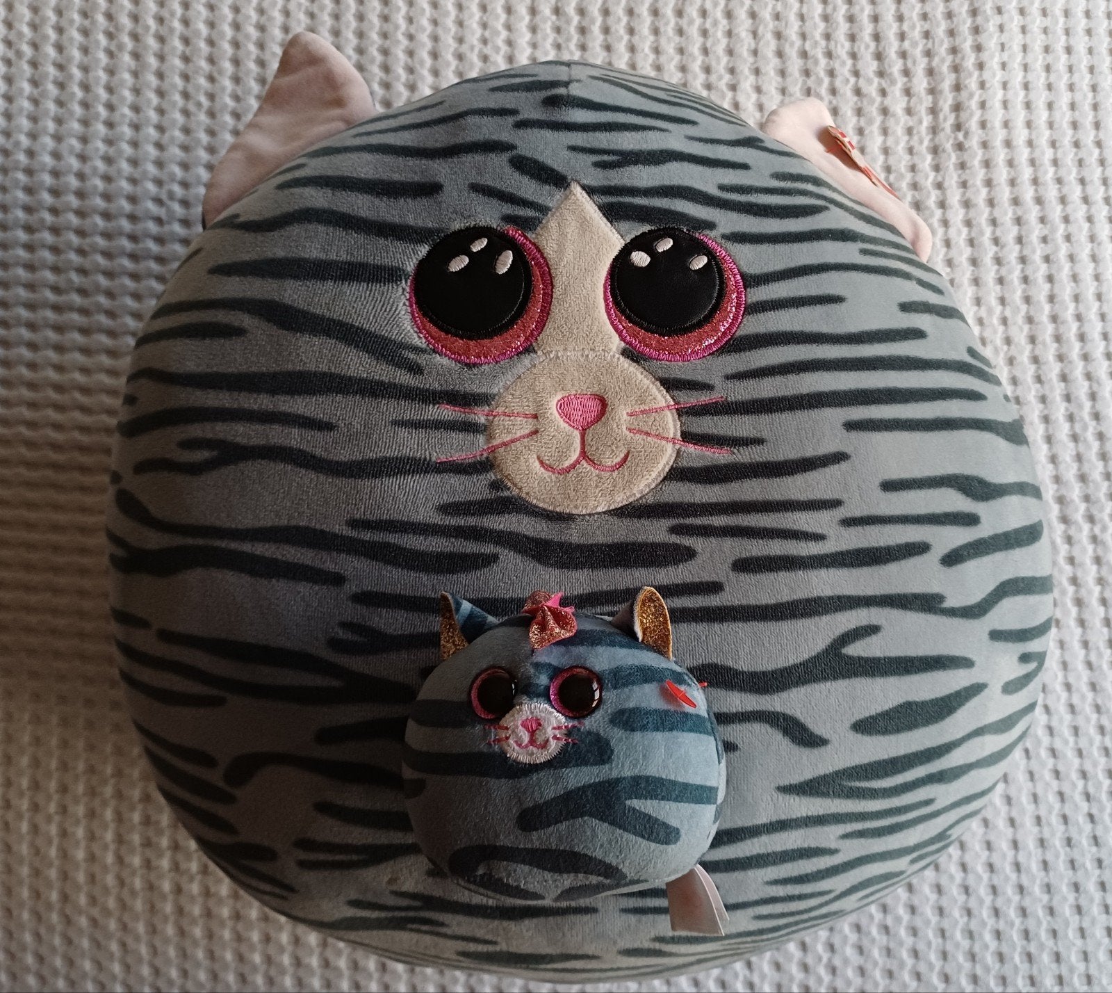 2 knuffels TY, Ophalen of Verzenden, Zo goed als nieuw, Kat, Ty