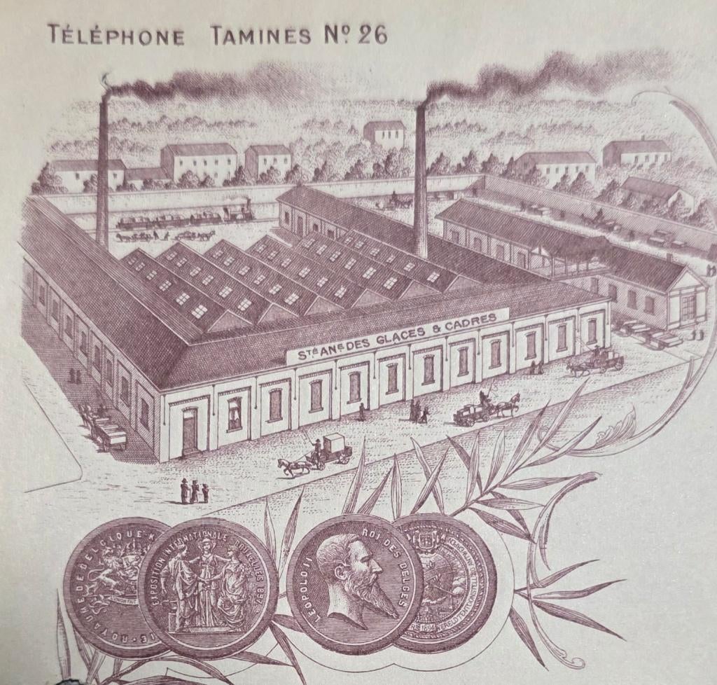1909+DELHAIZE+Ransart+Auvelais+Jemeppe sur sambre+DELHAIZE, Collections, Marques & Objets publicitaires, Enlèvement ou Envoi, Comme neuf