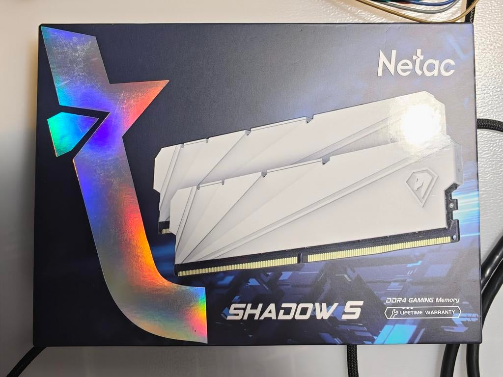 RAM - Netac Shadow S - DDR4 - 32 Go - 3200MHz - Neuve, Neuf, 32 GB, Enlèvement ou Envoi, DDR4