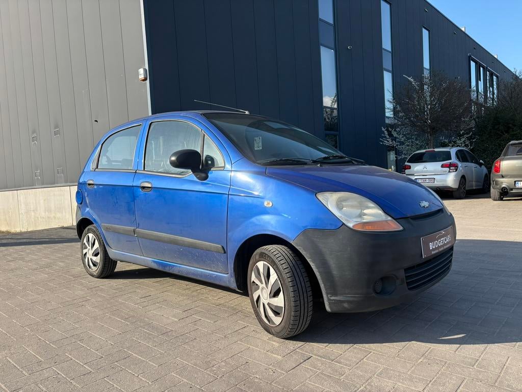 Chevrolet Matiz 0.9Benzine/2010/Stadswagentje/Gekeurd*1.650€, Auto's, Chevrolet, Stof, Matiz, Blauw, Bedrijf