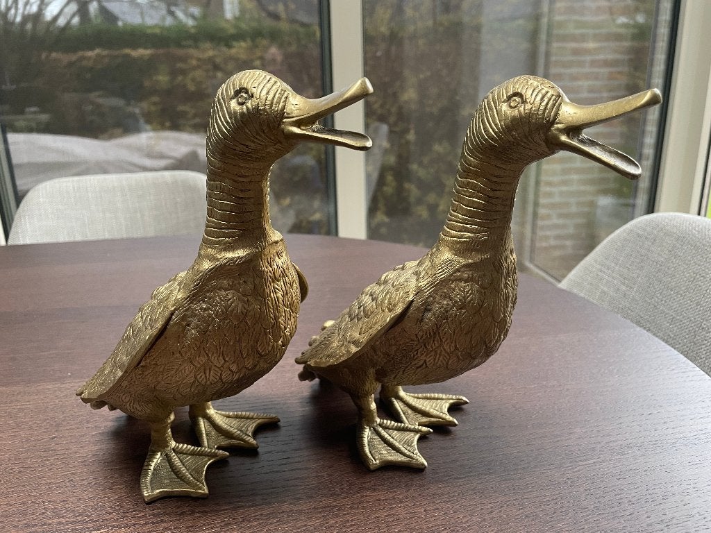 Koperen eenden, Antiek en Kunst, Ophalen of Verzenden