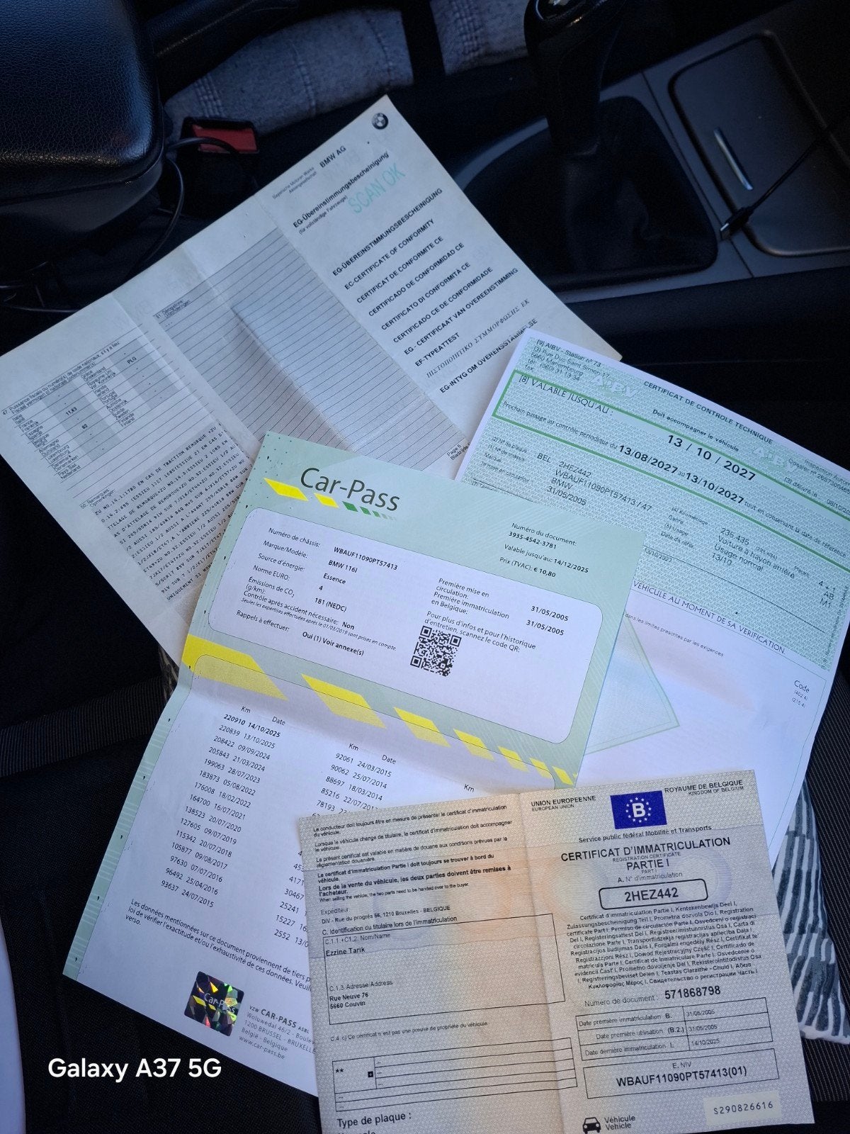BMW, Autos, Argent ou Gris, Achat, Boîte manuelle, 5 portes