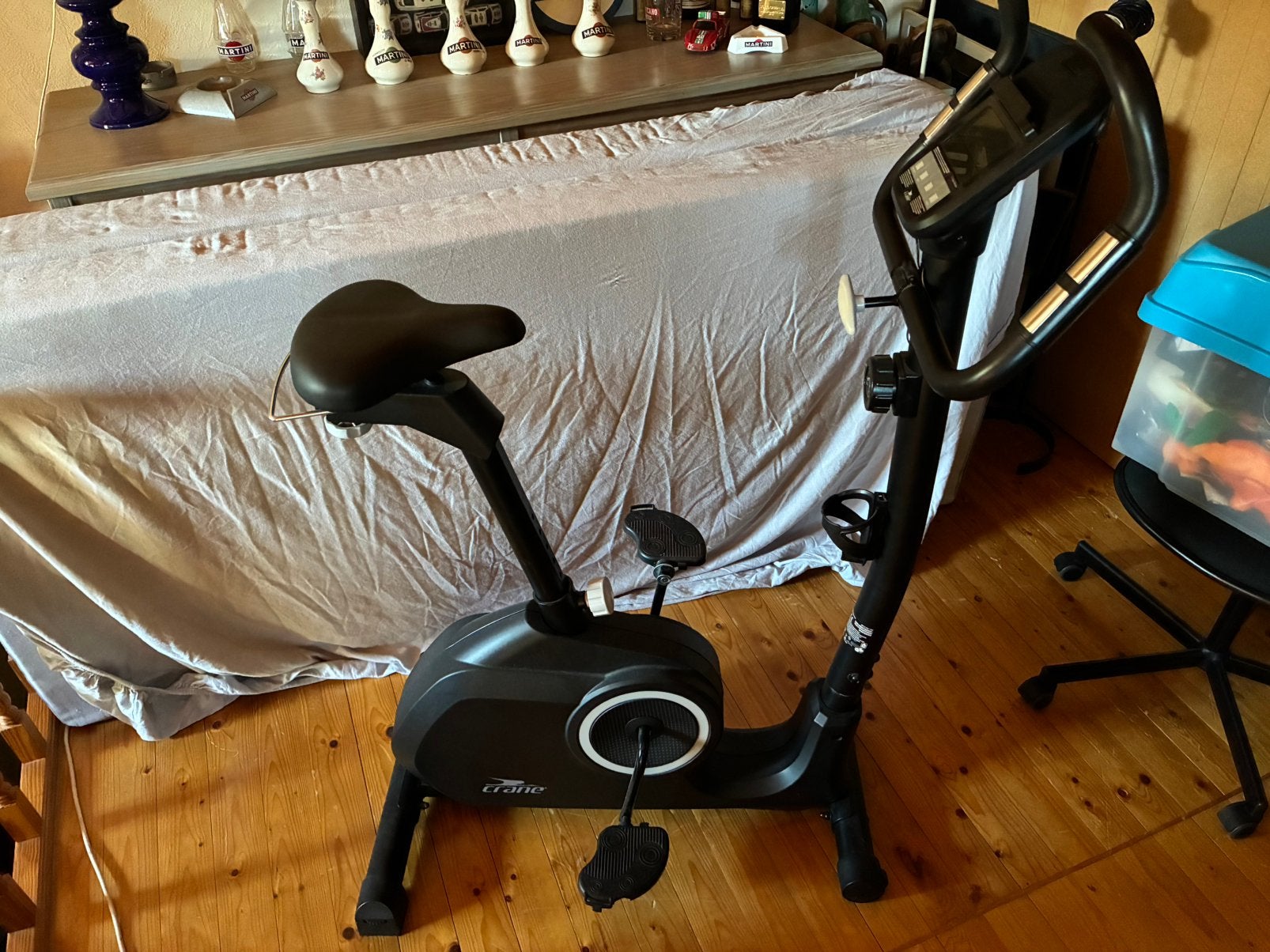 Crane hometrainer met scherm, Ophalen, Nieuw, Hometrainer