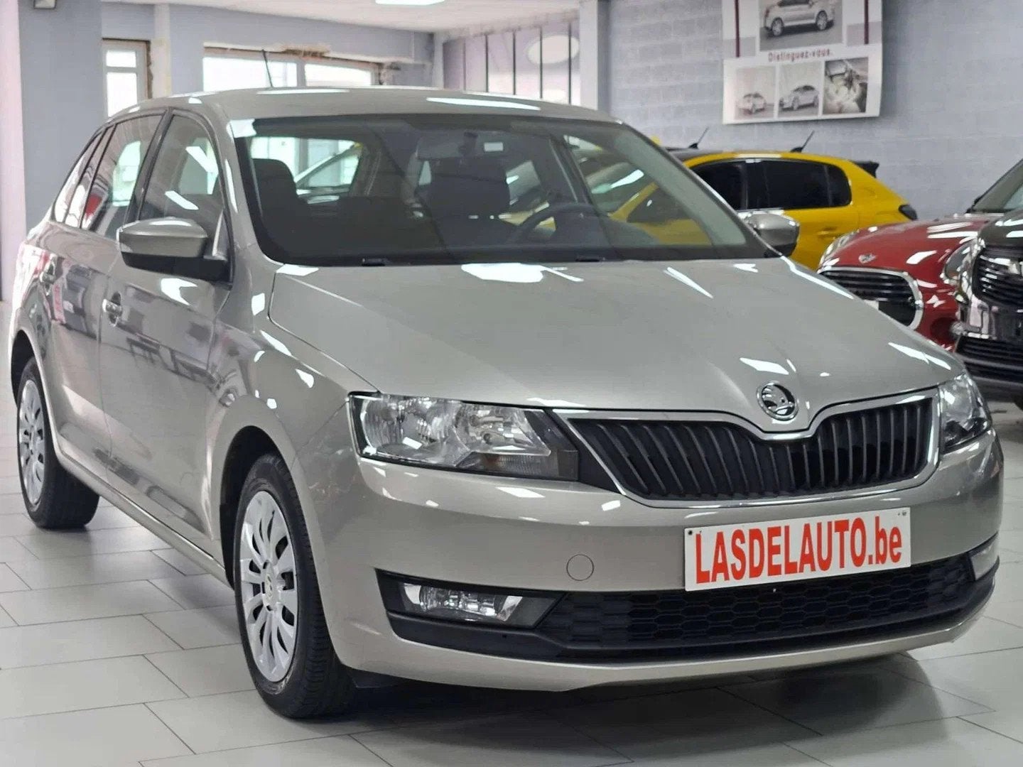 Skoda Rapid Rapid/Spaceback 1.0 TSI (EU6.2) Climatisation Bl, Argent ou Gris, Achat, Euro 6, Entreprise
