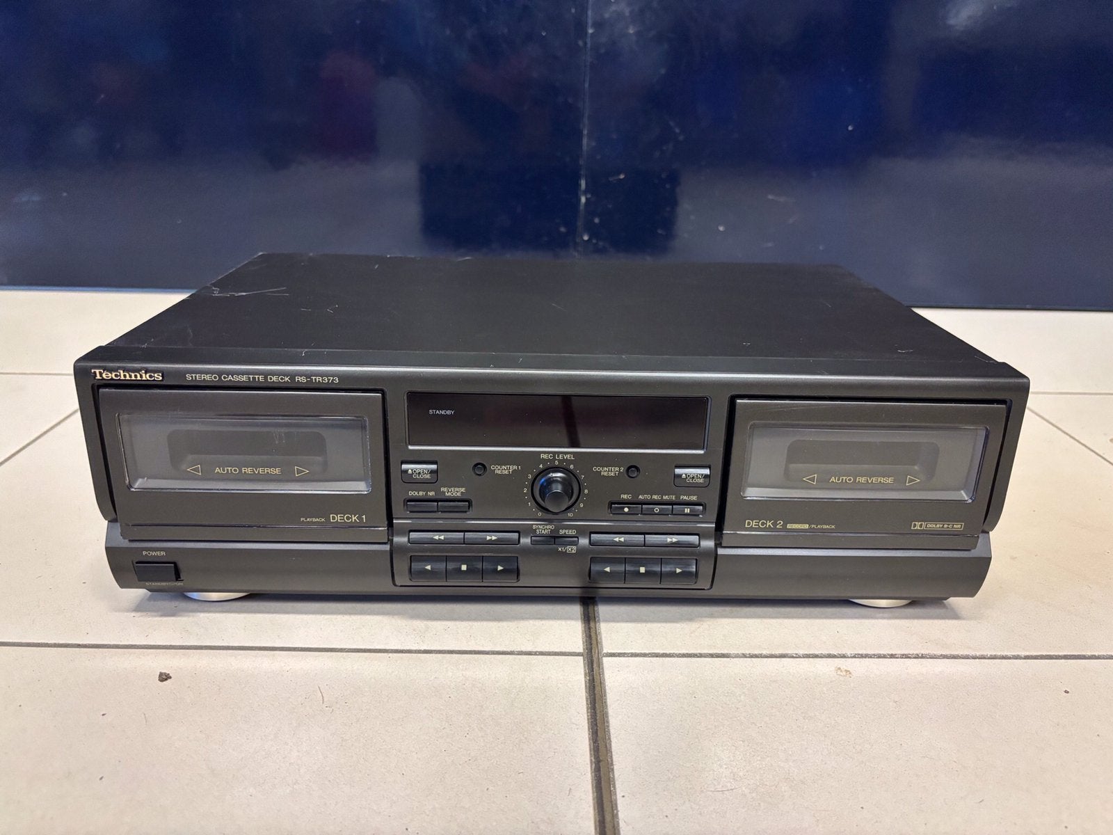 Technics cassettedeck, Audio, Tv en Foto, Ophalen of Verzenden, Dubbel