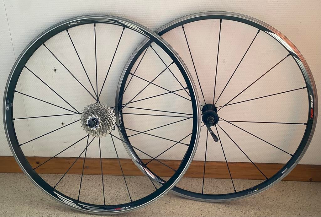 Onderdelen Shimano crankstel Voor en achter wielen 7s & 11s, Fietsen en Brommers, Ophalen, Zo goed als nieuw