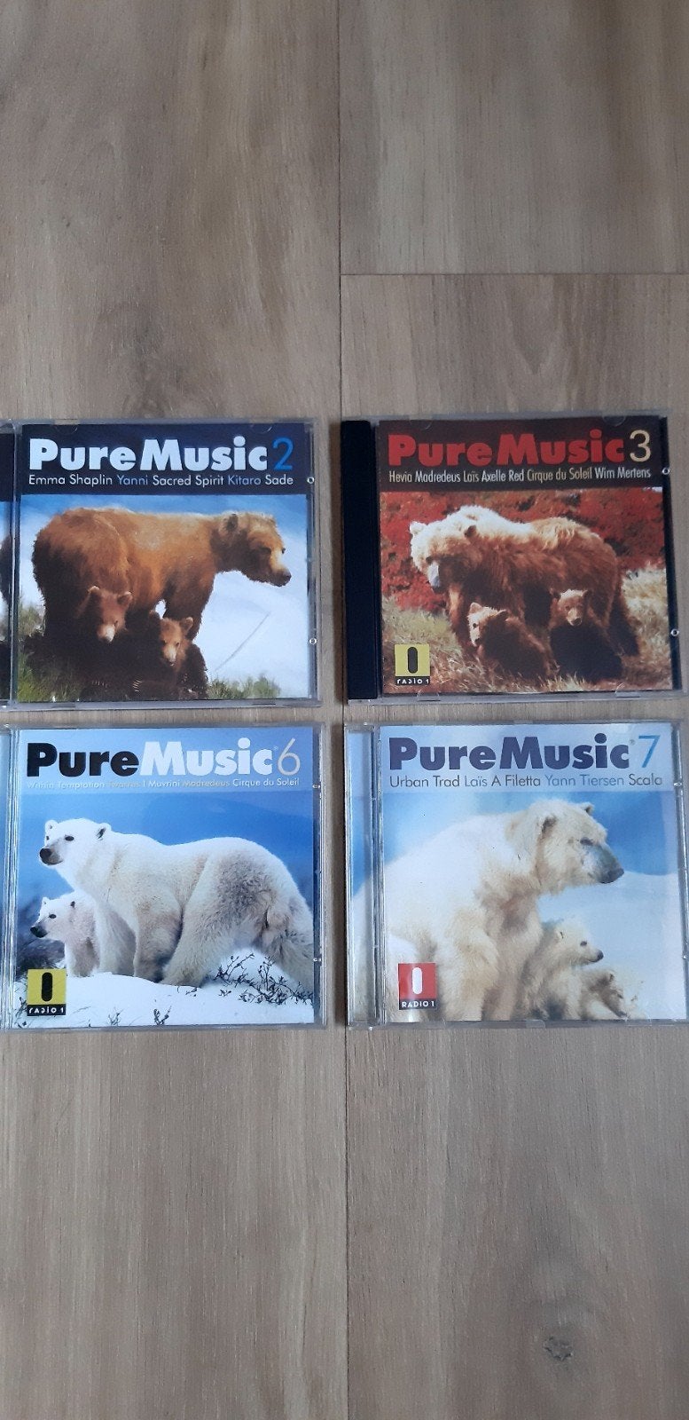 4 cd Pure Music,  choisir, Enlèvement ou Envoi, Utilisé