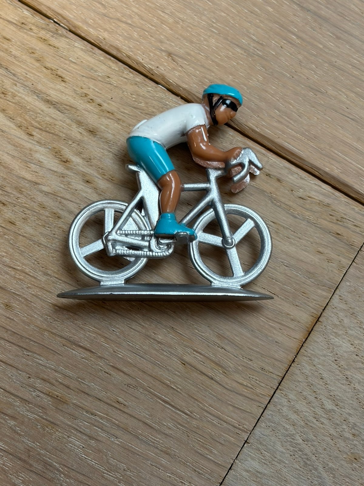 Miniatuur wielrenner, Ophalen of Verzenden, Zo goed als nieuw