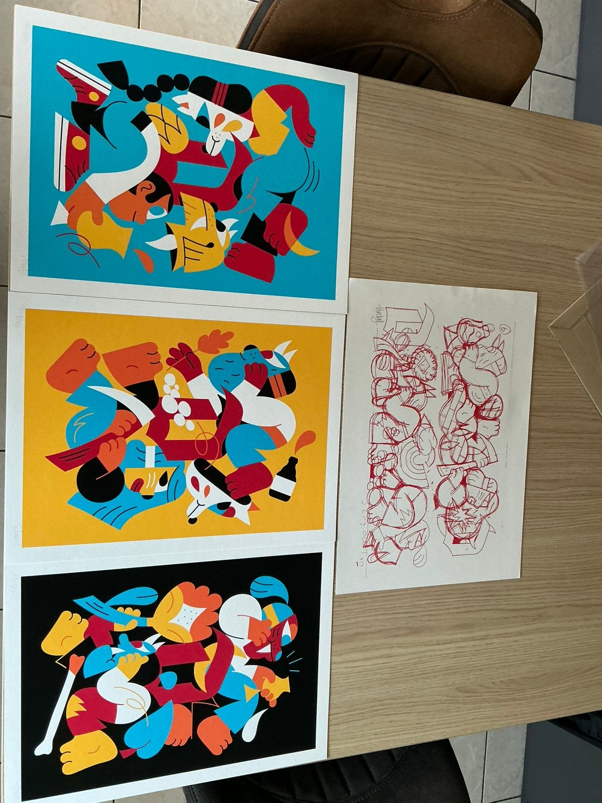 Duvel HEDOF PRINTS, Ophalen of Verzenden, Nieuw