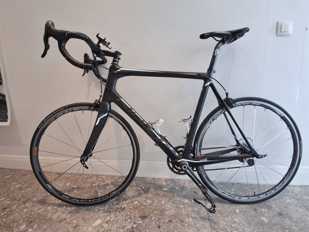 Ridley Fenix 59 Carbon Campagnolo Athéna Fulcrum Racing 1, Autres marques, Frein sur jante, 57 à 61 cm, Enlèvement