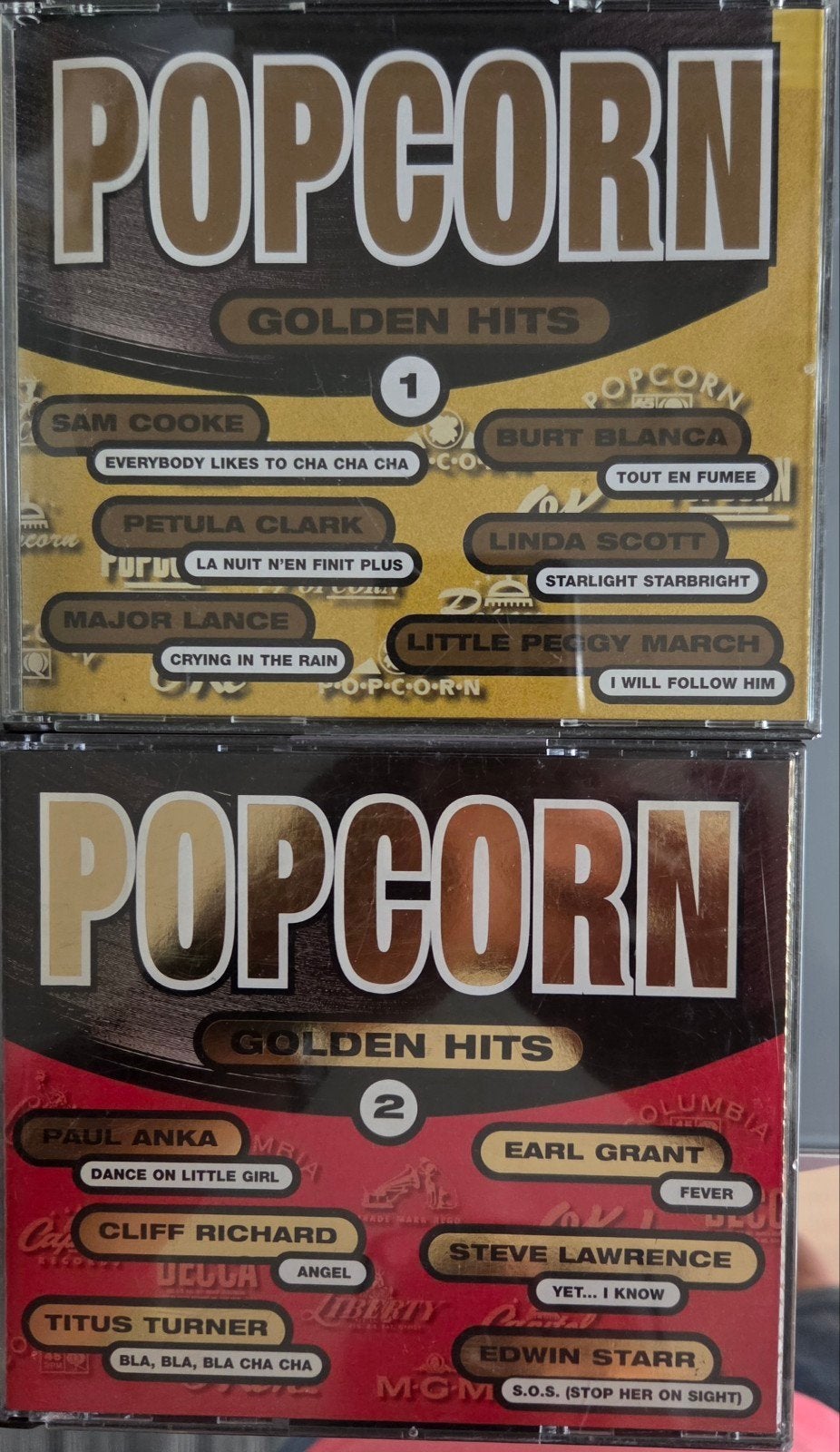 popcorn cd's dubbels, Verzamelen, Automerken, Motoren en Formule 1, Ophalen of Verzenden