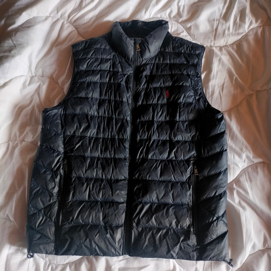 Bodywarmer Ralph Lauren, Vêtements | Hommes, Blousons sans Manches, Enlèvement ou Envoi, Porté, Bleu, Polo Ralph Lauren