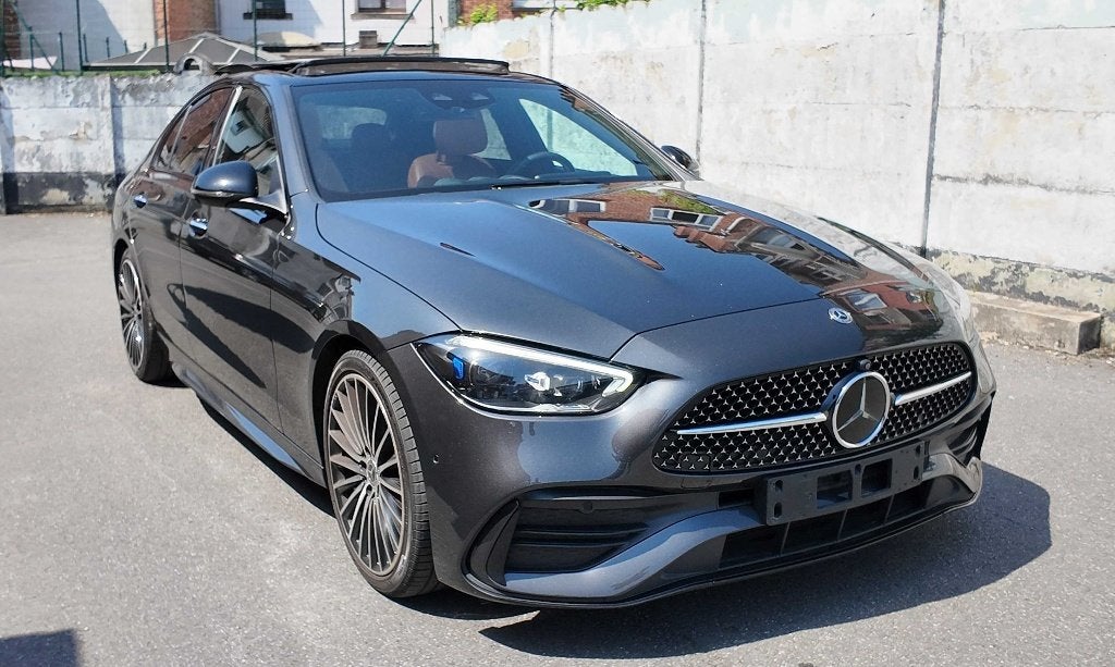 Mercedes-Benz C 220 d AMG Line Int./Ext. 9G-Tronic Pano/Cuir, Autos, Mercedes-Benz, Cuir, Achat, Euro 6, Entreprise